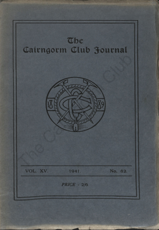 The Cairngorm Club Journal No 82 cover